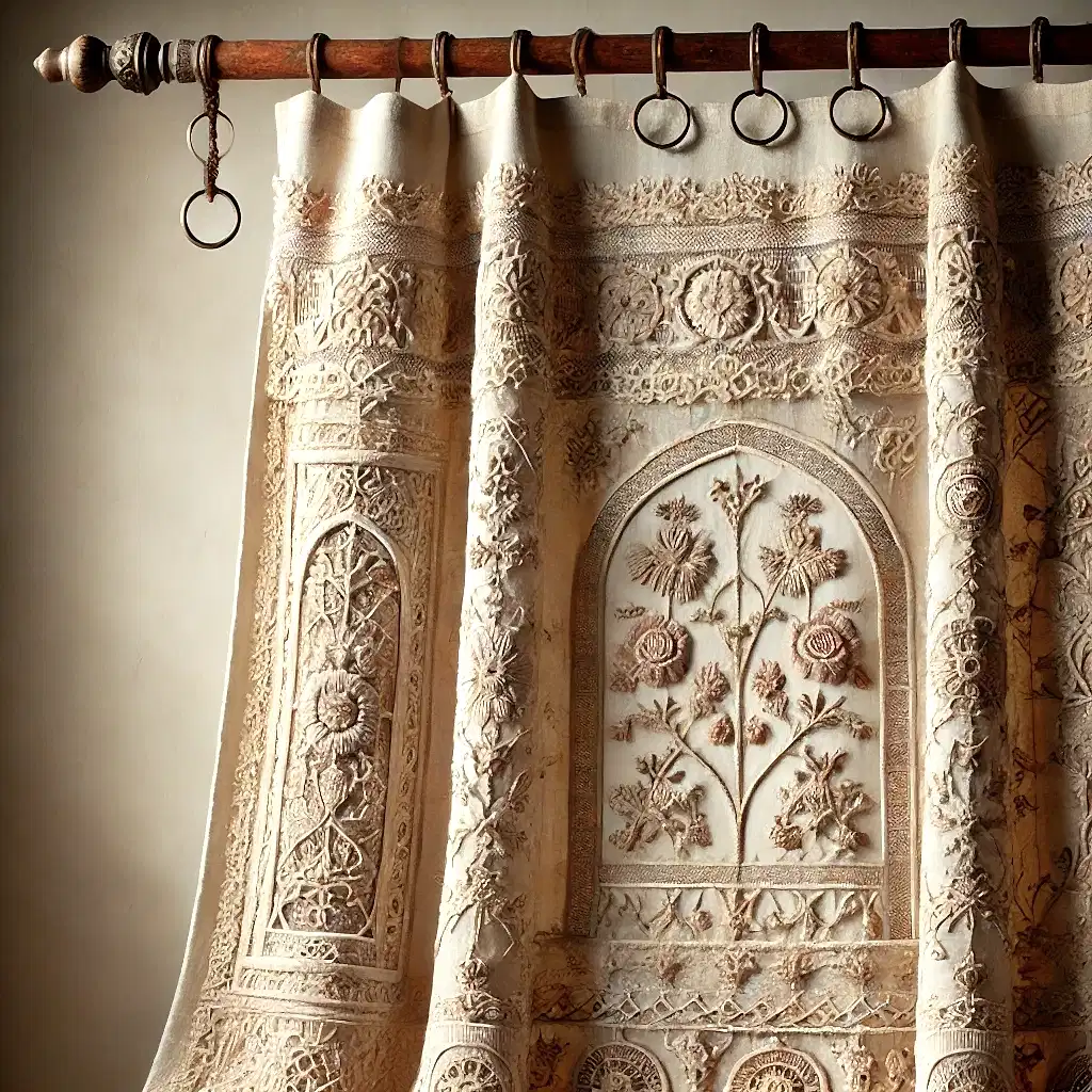 antika perde ve el dokuması perdeler farkı