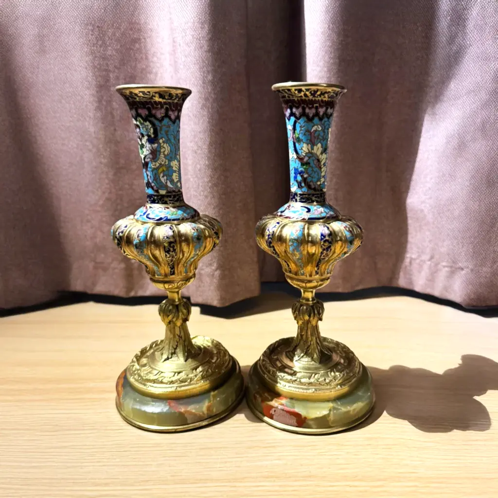 Mineli Çift Kupa - Şişli Antikacı